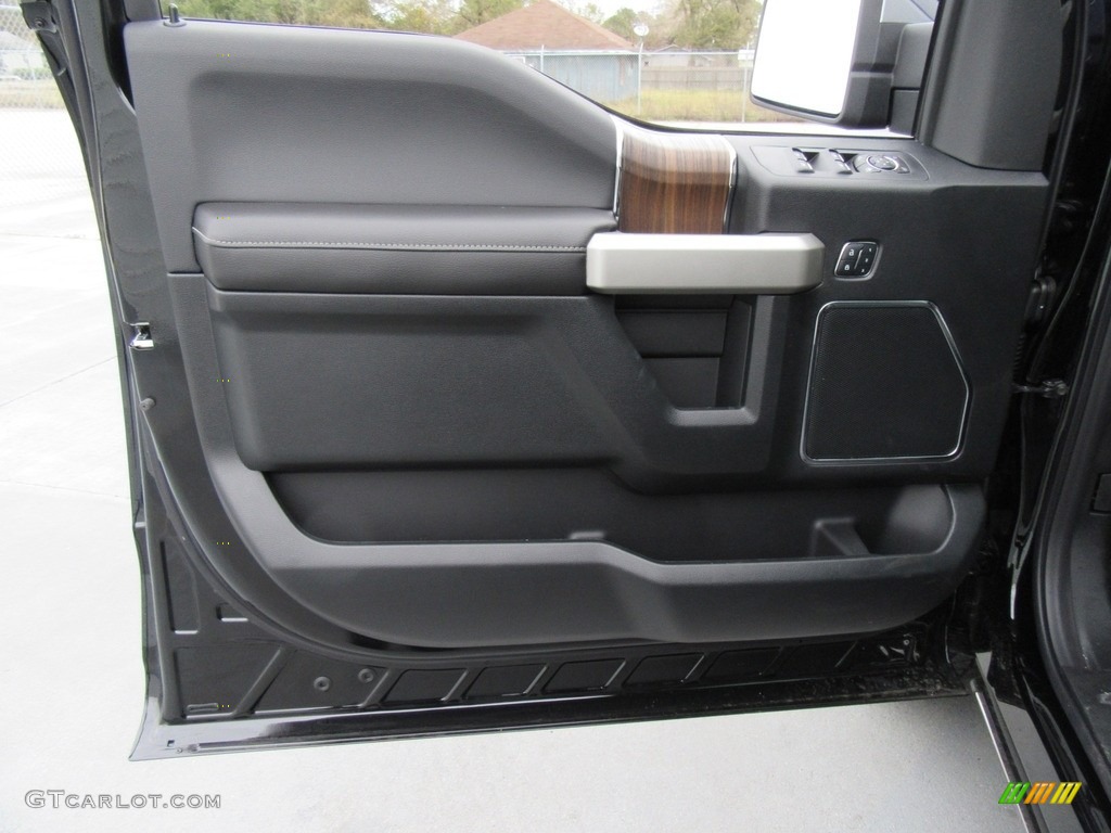 2017 F150 Lariat SuperCrew 4X4 - Shadow Black / Black photo #18