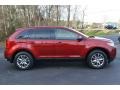 2014 Ruby Red Ford Edge SEL  photo #2