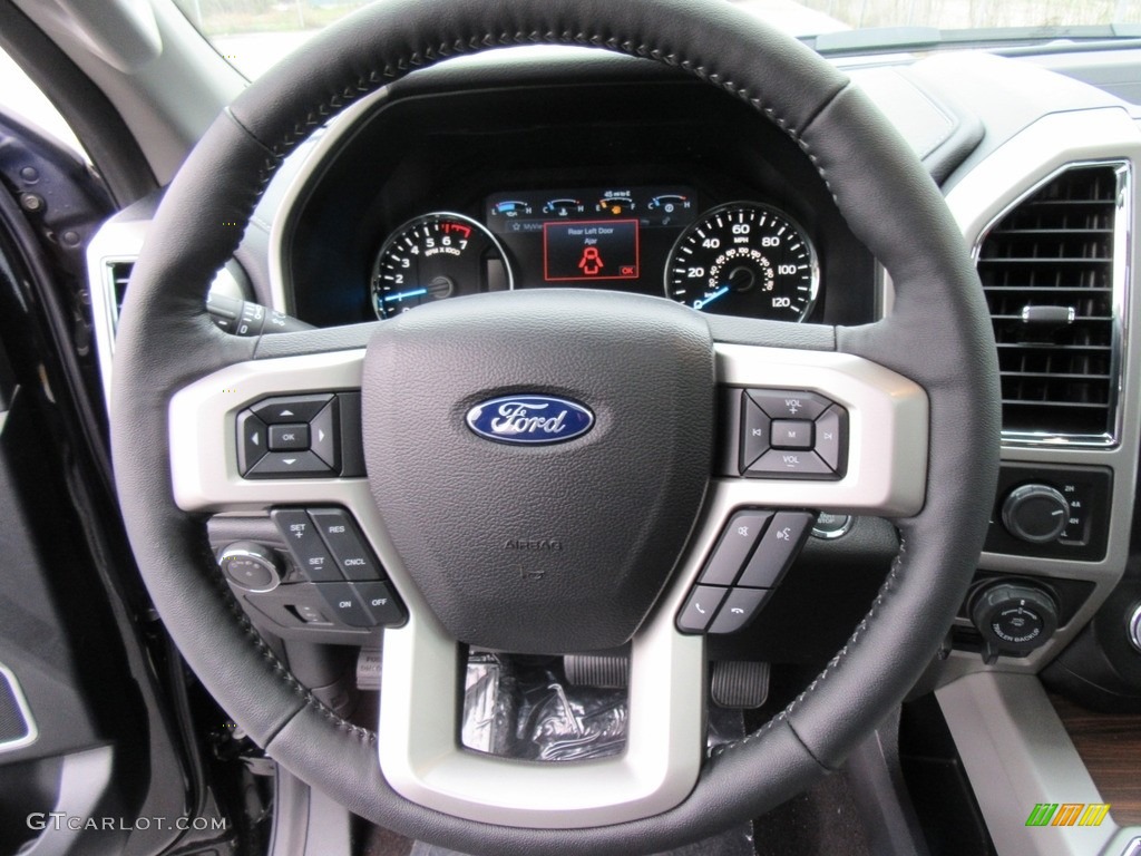 2017 F150 Lariat SuperCrew 4X4 - Shadow Black / Black photo #32