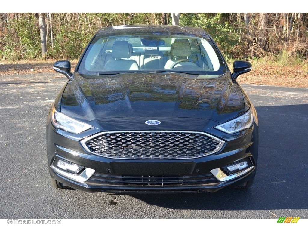 2017 Fusion Titanium AWD - Shadow Black / Medium Soft Ceramic photo #10