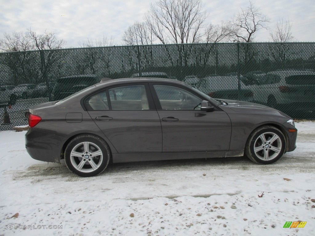 2014 3 Series 328i xDrive Sedan - Mojave Metallic / Venetian Beige photo #2