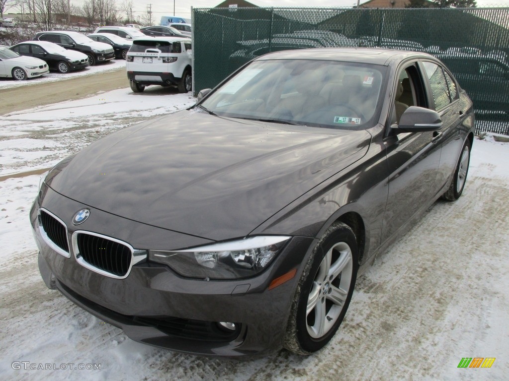 2014 3 Series 328i xDrive Sedan - Mojave Metallic / Venetian Beige photo #7