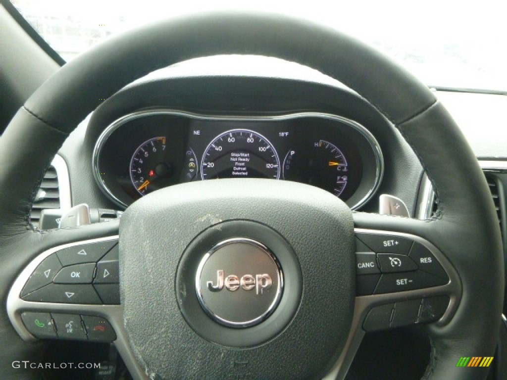 2017 Grand Cherokee Laredo 4x4 - Bright White / Black photo #15