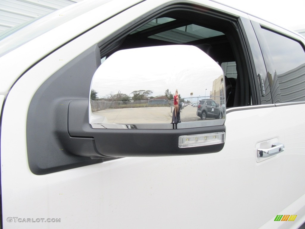 2017 F150 Platinum SuperCrew 4x4 - White Platinum / Black photo #12