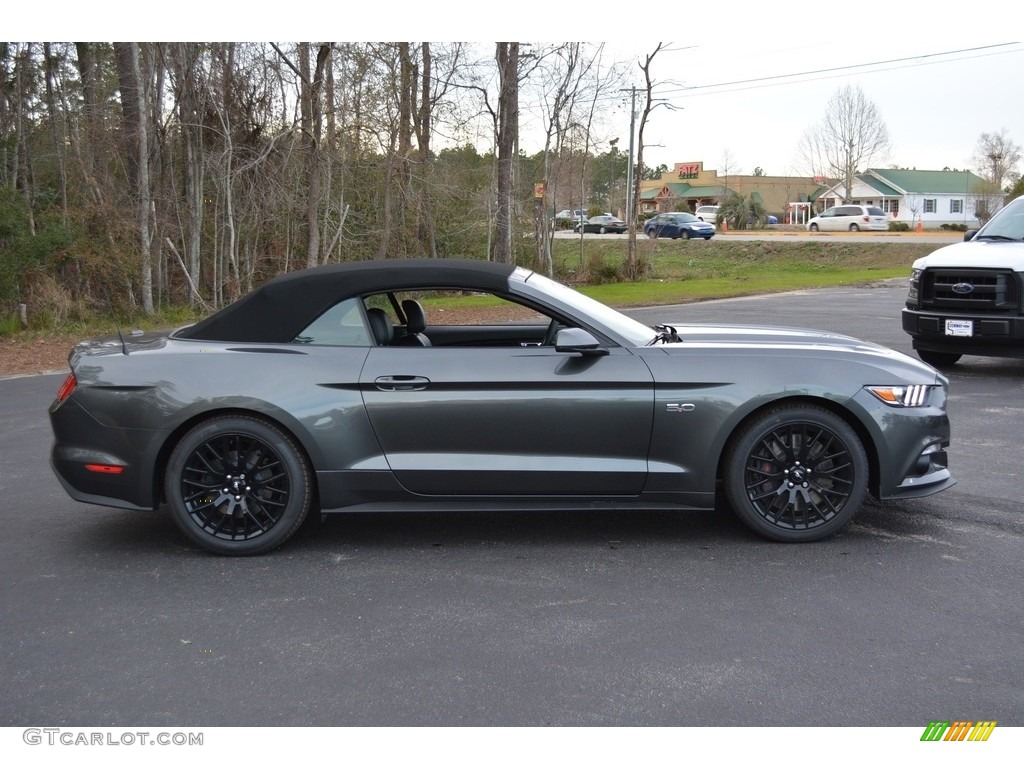 Magnetic 2017 Ford Mustang GT Premium Convertible Exterior Photo #117994810