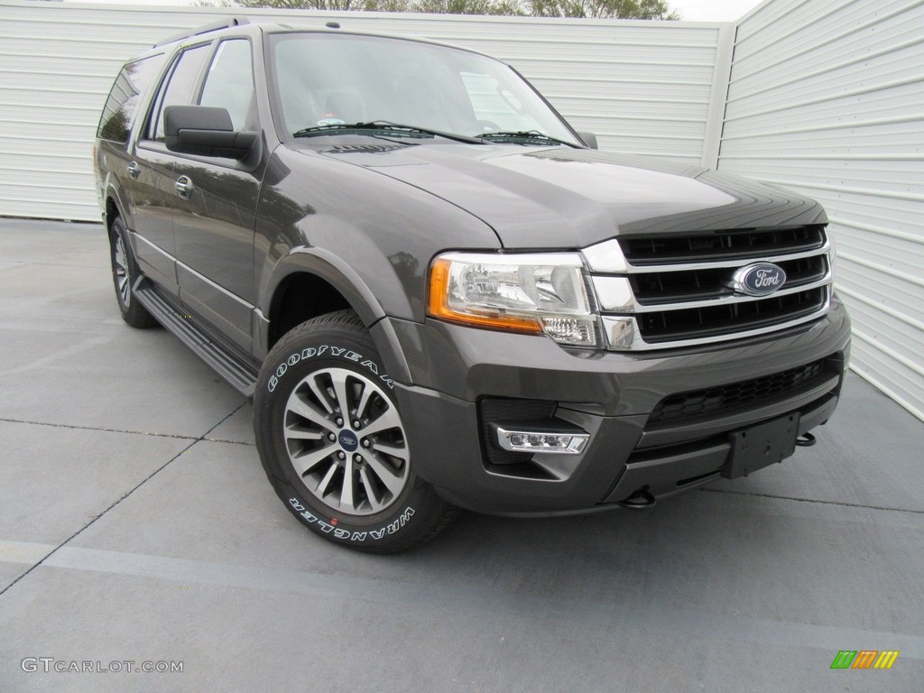 Magnetic 2017 Ford Expedition EL XLT 4x4 Exterior Photo #117995368