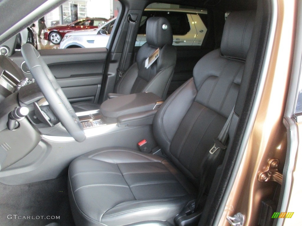 Ebony/Ebony Interior 2017 Land Rover Range Rover Sport Supercharged Photo #117996556