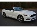2017 Oxford White Ford Mustang V6 Convertible  photo #24