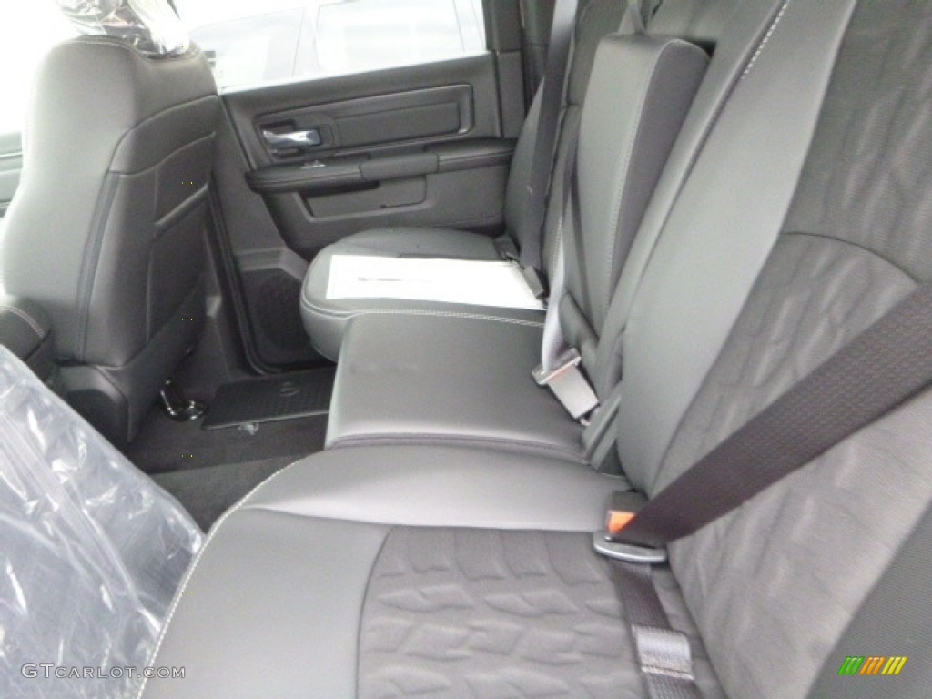 2017 Ram 1500 Rebel Crew Cab 4x4 Rear Seat Photos