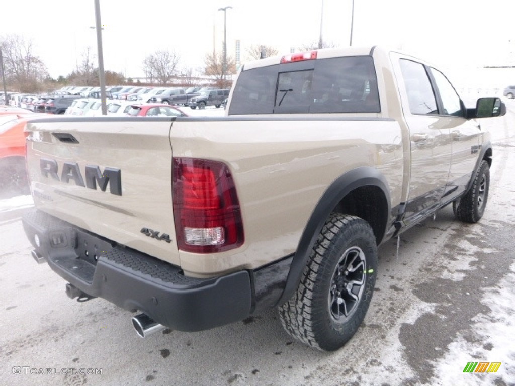 2017 1500 Rebel Crew Cab 4x4 - Mojave Sand / Black photo #8