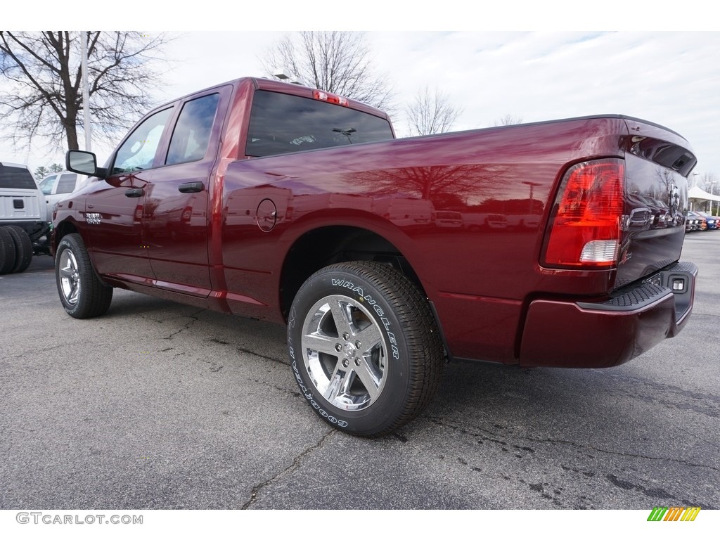 2017 1500 Express Quad Cab - Delmonico Red Pearl / Black/Diesel Gray photo #2