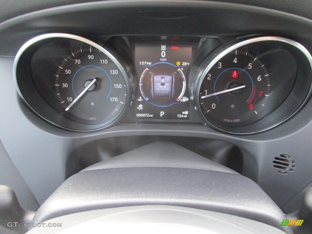 2017 Jaguar F-PACE 35t AWD R-Sport Gauges Photos