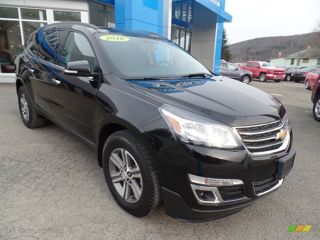 2016 Traverse LT AWD - Mosaic Black Metallic / Ebony photo #3