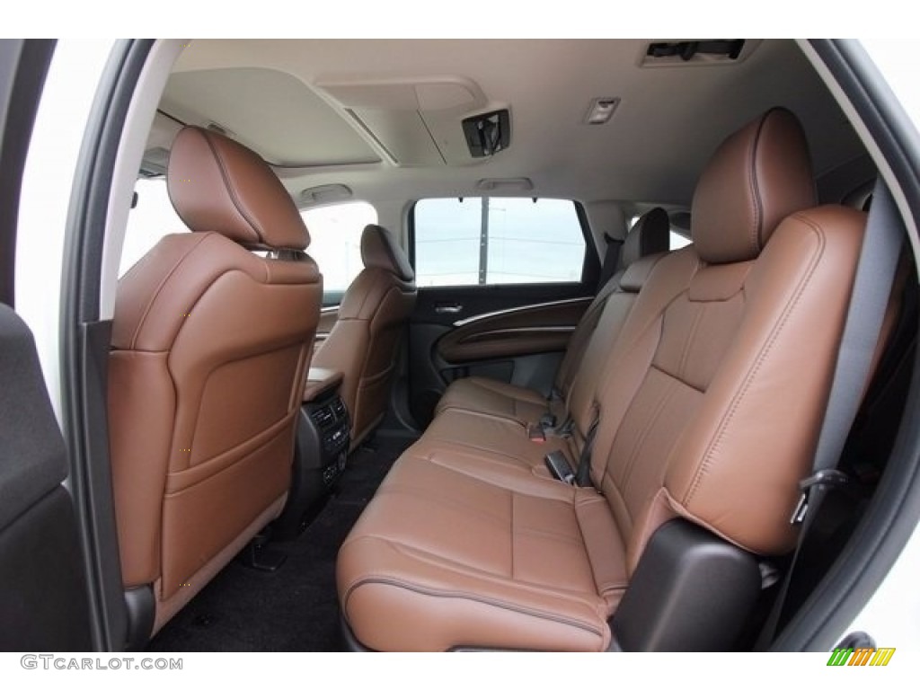 2017 Acura MDX Advance Rear Seat Photo #117999430