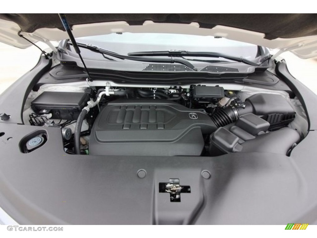 2017 Acura MDX Advance 3.5 Liter DI SOHC 24-Valve i-VTEC V6 Engine Photo #117999615