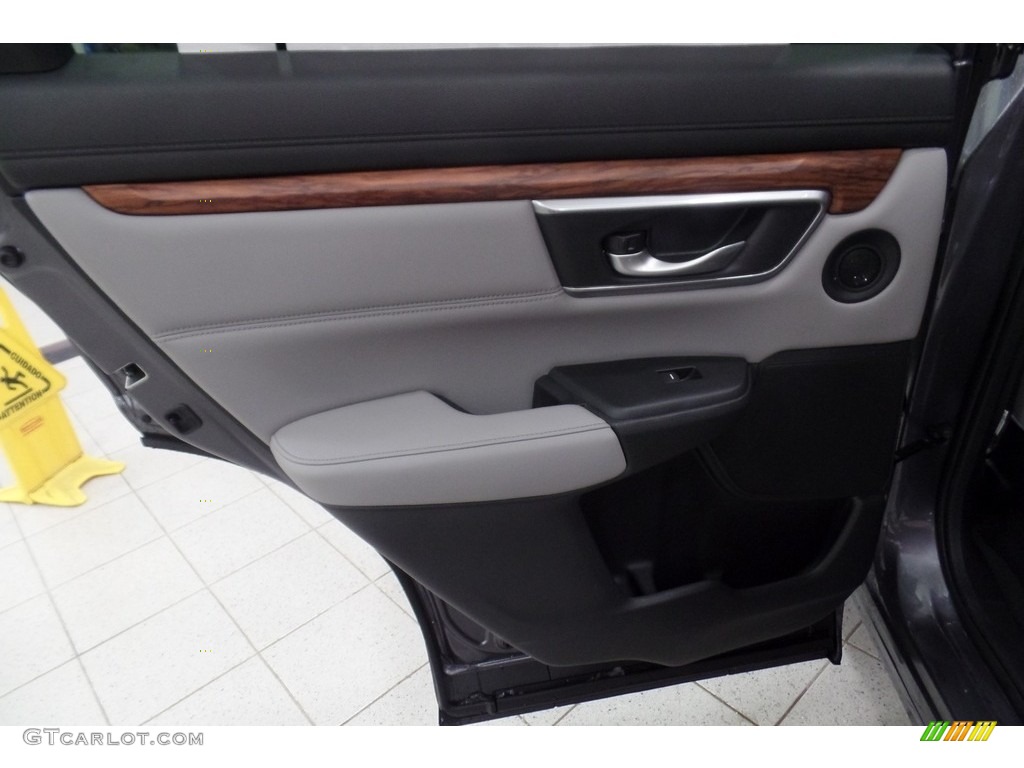 2017 Honda CR-V EX-L AWD Gray Door Panel Photo #118002325