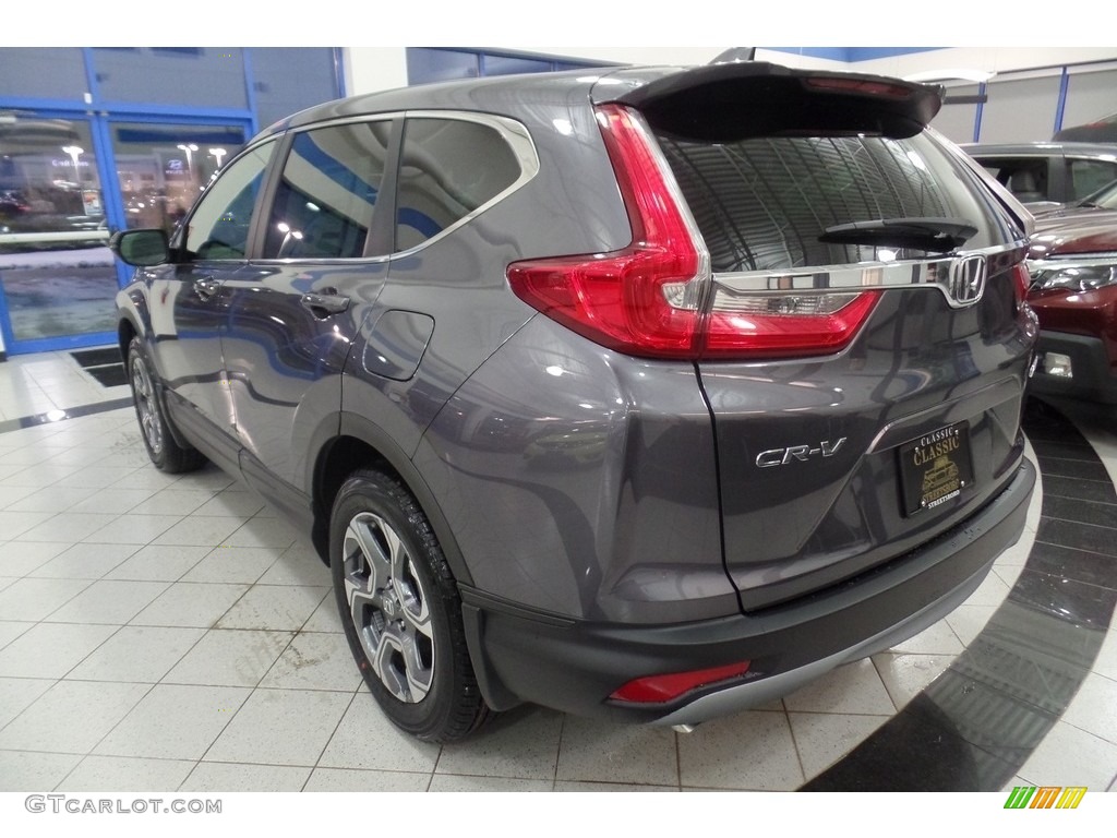 2017 CR-V EX-L AWD - Modern Steel Metallic / Gray photo #2
