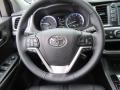 Black 2017 Toyota Highlander SE Steering Wheel