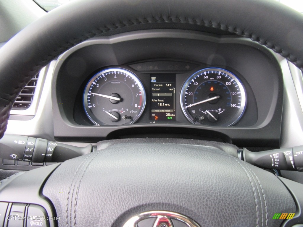 2017 Toyota Highlander SE Gauges Photo #118004152