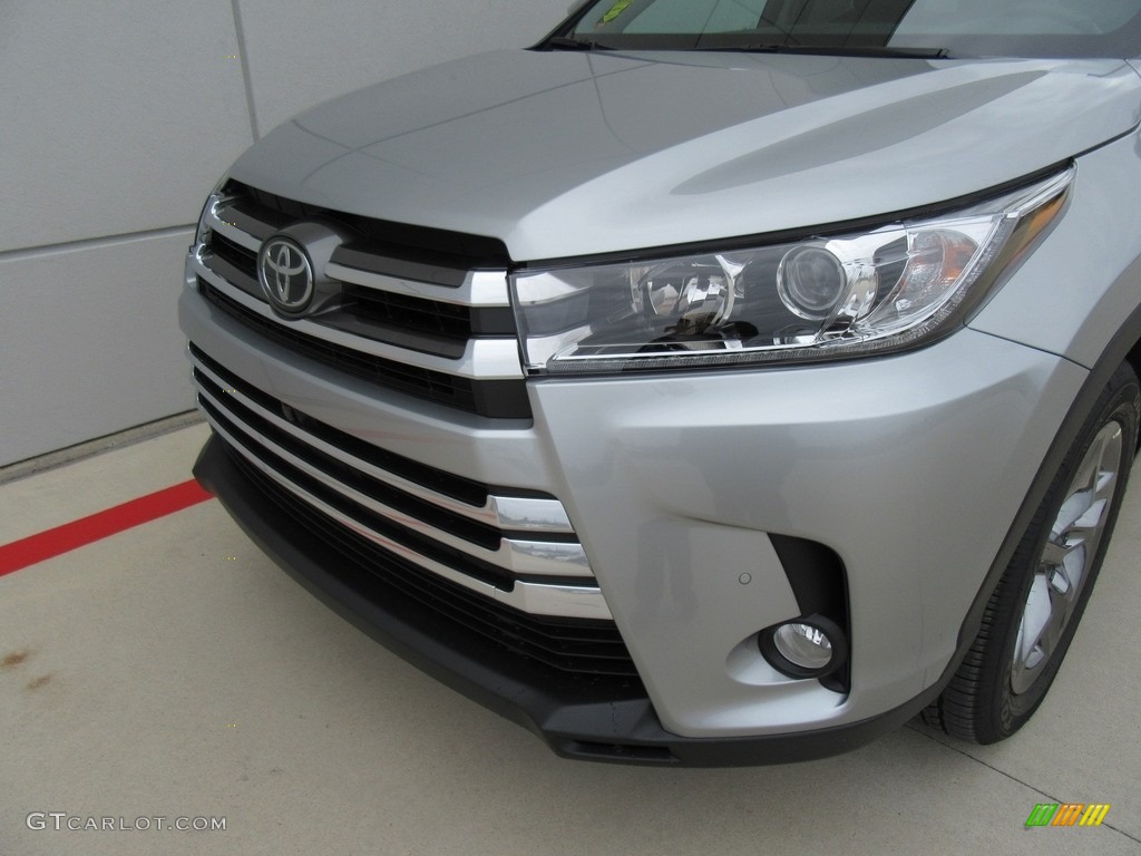 2017 Highlander Limited AWD - Celestial Silver Metallic / Black photo #10