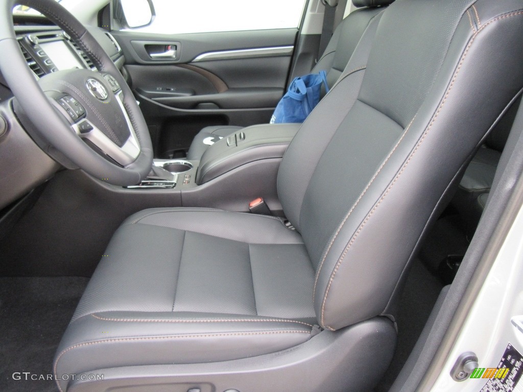 2017 Toyota Highlander Limited AWD Front Seat Photo #118004590
