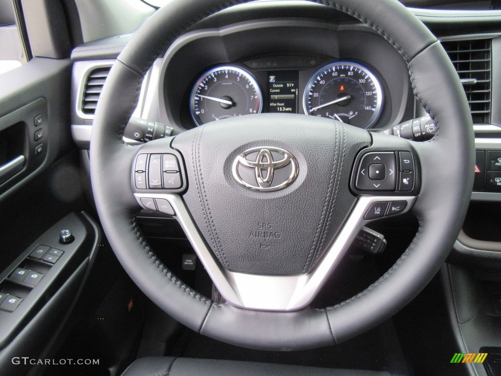 2017 Toyota Highlander Limited AWD Steering Wheel Photos