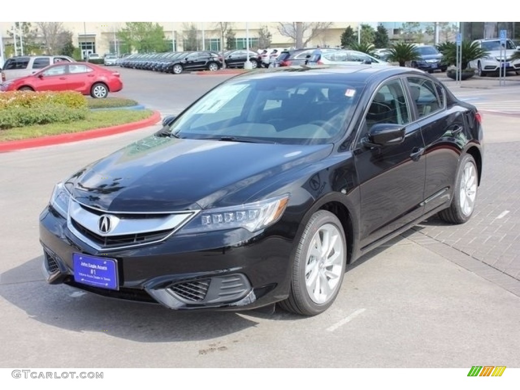 2017 ILX  - Crystal Black Pearl / Ebony photo #3