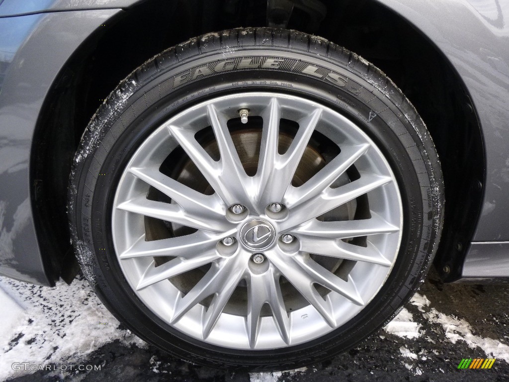 2013 GS 350 AWD - Nebula Gray Pearl / Light Gray photo #14