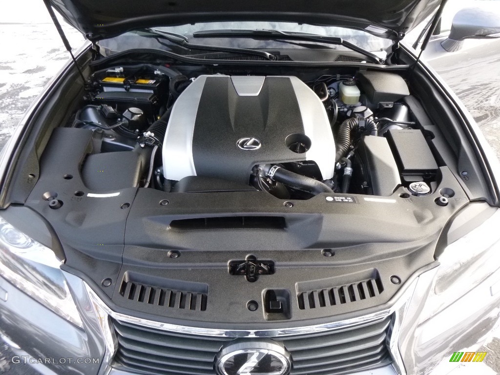 2013 GS 350 AWD - Nebula Gray Pearl / Light Gray photo #16