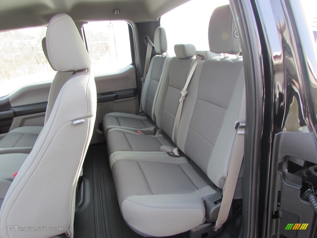 2016 F150 XL SuperCab 4x4 - Shadow Black / Medium Earth Gray photo #21