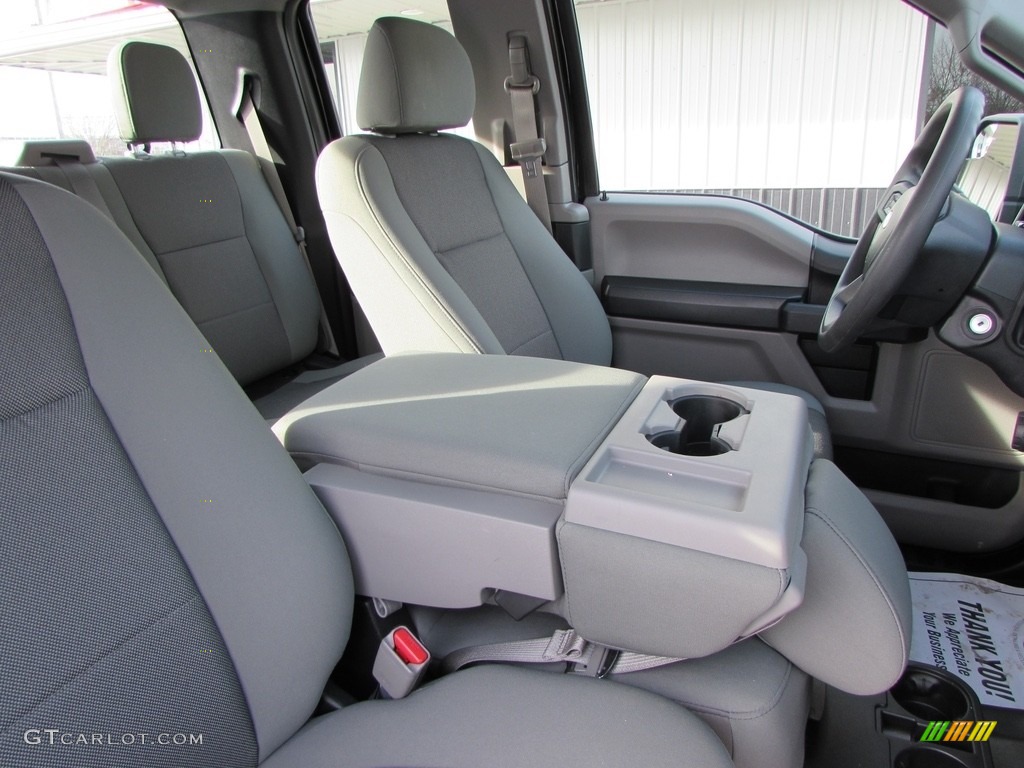 2016 F150 XL SuperCab 4x4 - Shadow Black / Medium Earth Gray photo #25