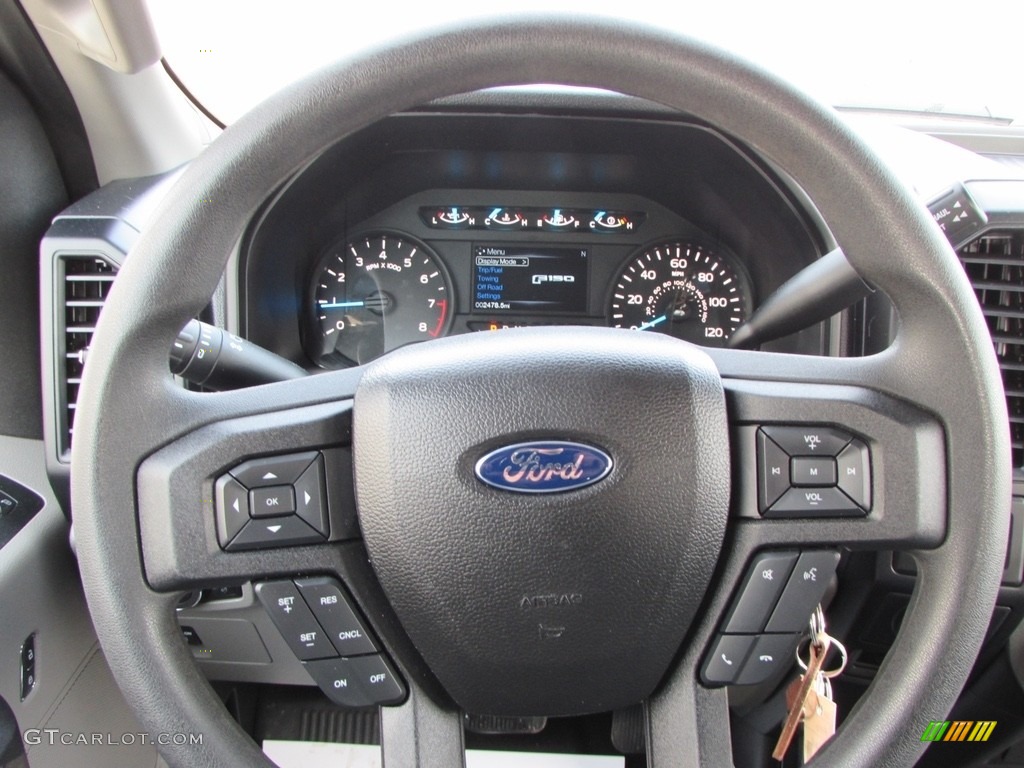 2016 F150 XL SuperCab 4x4 - Shadow Black / Medium Earth Gray photo #37