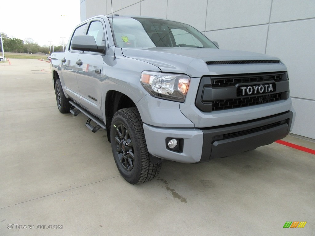 2017 Tundra TRD PRO Double Cab 4x4 - Cement / Black photo #2