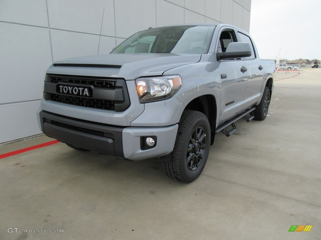 2017 Tundra TRD PRO Double Cab 4x4 - Cement / Black photo #7