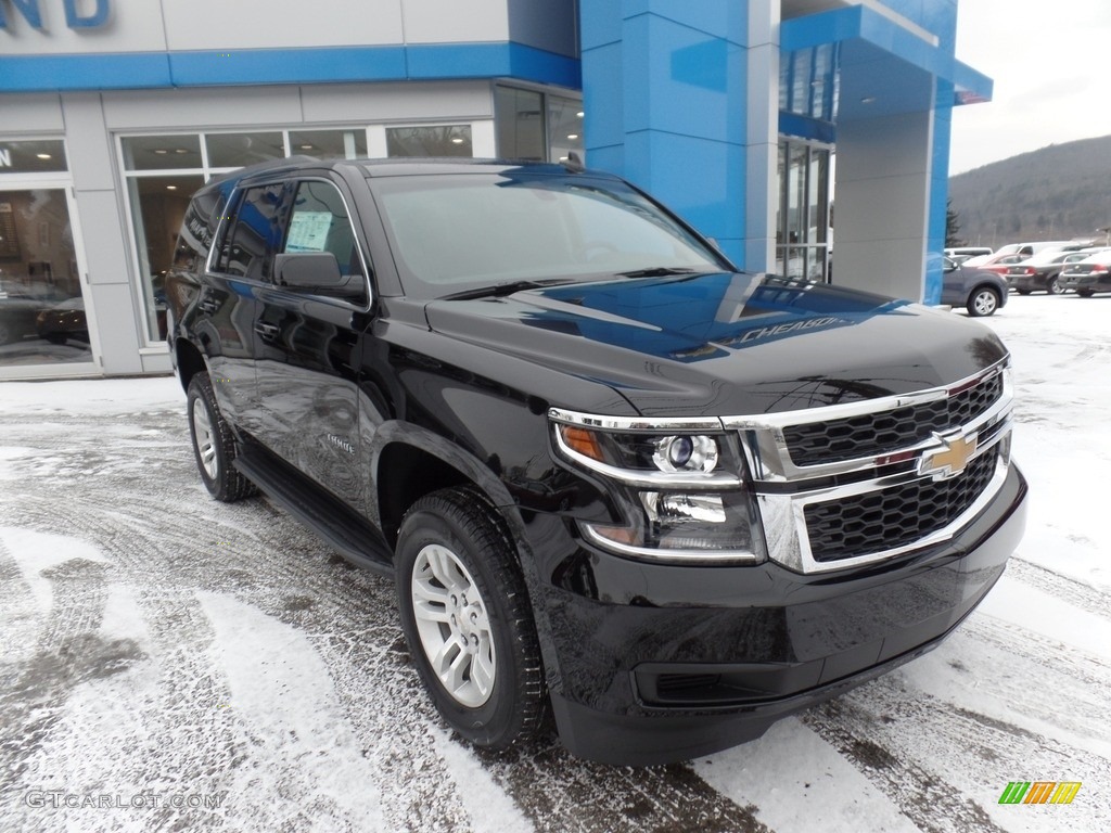 Black Chevrolet Tahoe