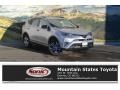 2017 Silver Sky Metallic Toyota RAV4 LE AWD  photo #1