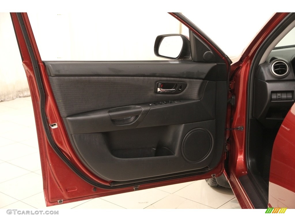 2009 MAZDA3 i Touring Sedan - Copper Red Mica / Black photo #4