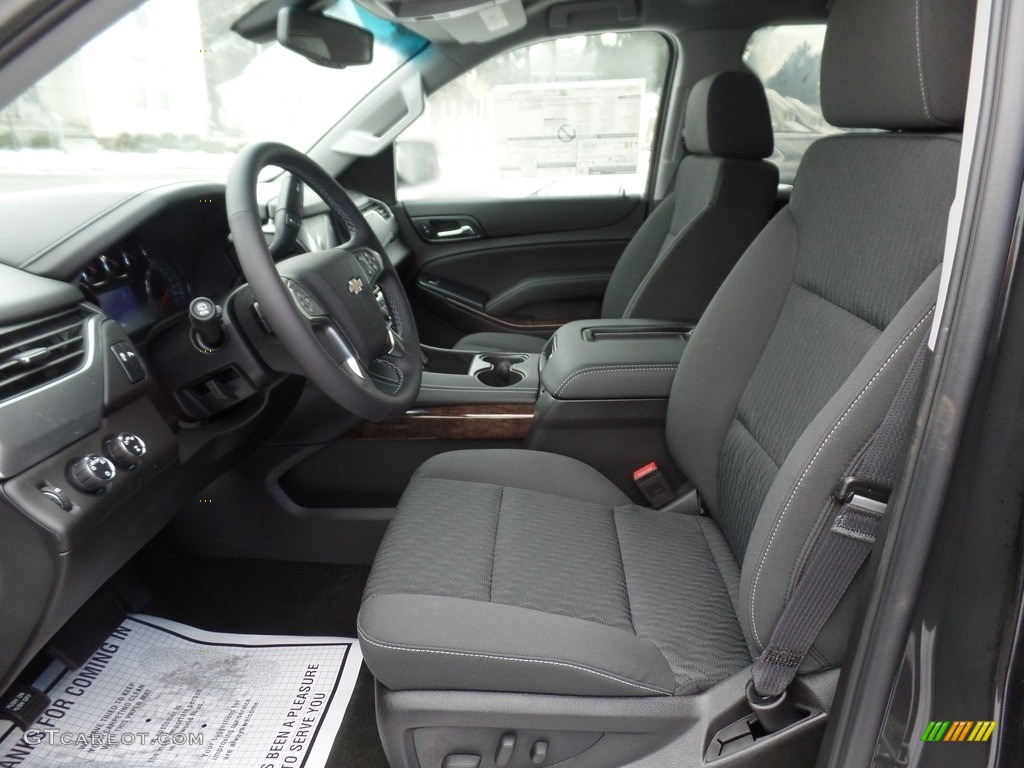 Jet Black Interior 2017 Chevrolet Tahoe LS 4WD Photo #118010272
