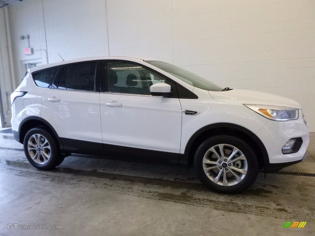 2017 Escape SE 4WD - Oxford White / Charcoal Black photo #1