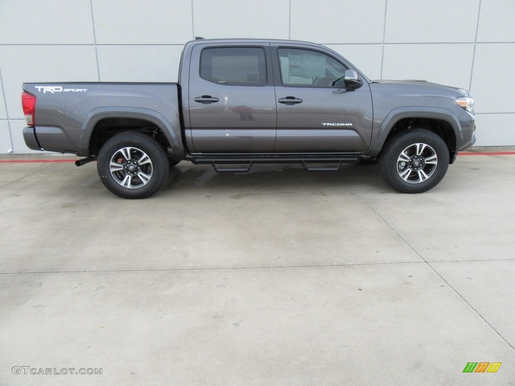 2017 Tacoma TRD Sport Double Cab - Magnetic Gray Metallic / TRD Graphite photo #3