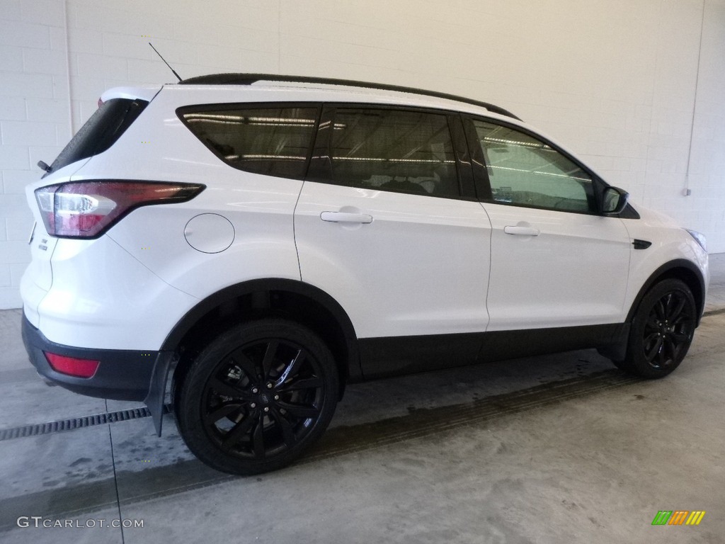 2017 Escape SE 4WD - White Platinum / Charcoal Black photo #2