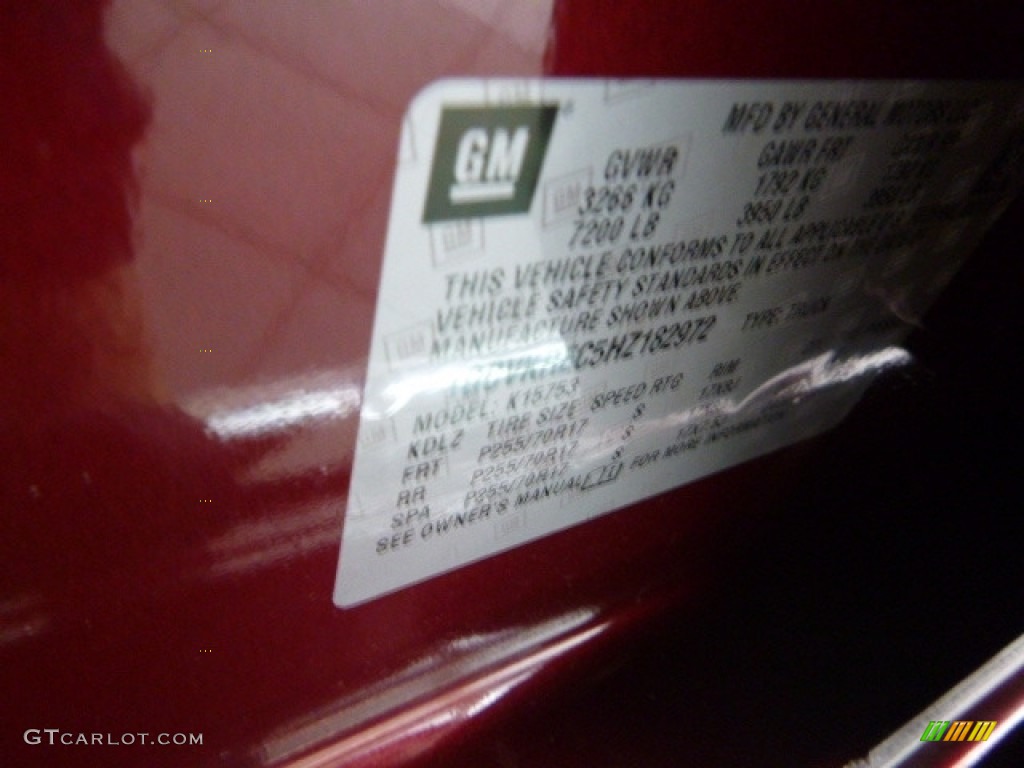 2017 Silverado 1500 LT Double Cab 4x4 - Siren Red Tintcoat / Jet Black photo #12