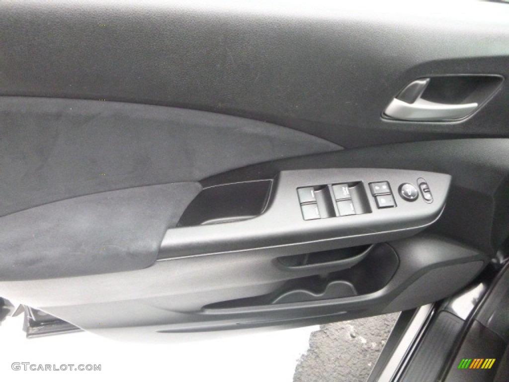 2012 CR-V EX 4WD - Crystal Black Pearl / Black photo #10