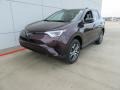 2017 Black Current Metallic Toyota RAV4 LE  photo #7