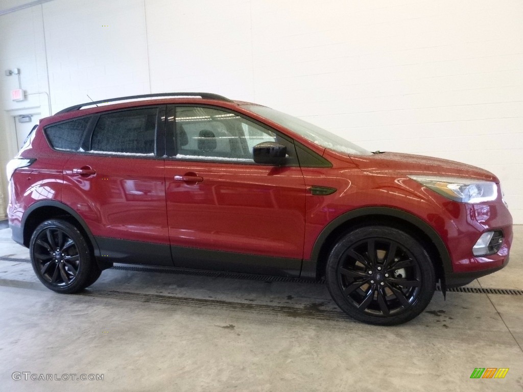 2017 Escape SE - Ruby Red / Charcoal Black photo #1