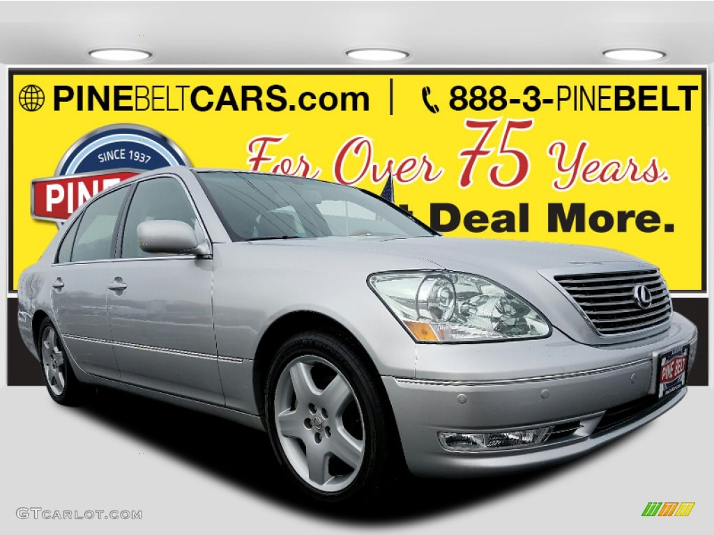 2005 LS 430 Sedan - Moonlight Pearl / Black photo #1