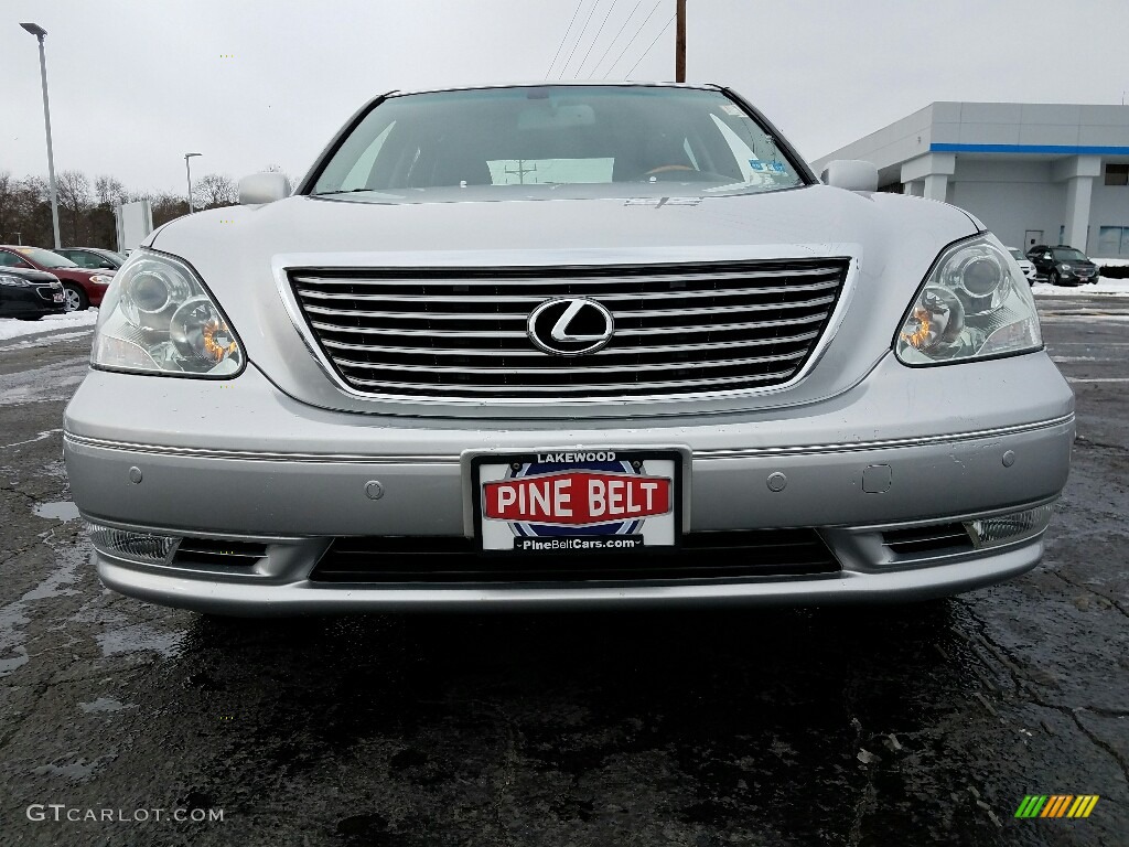 2005 LS 430 Sedan - Moonlight Pearl / Black photo #2