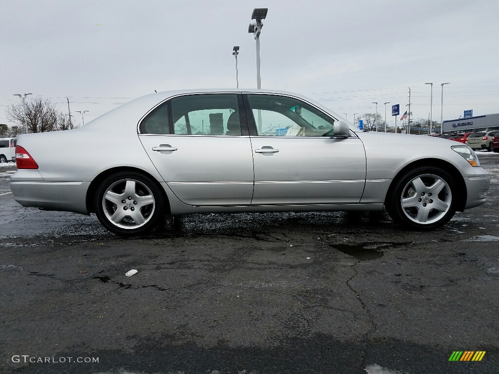 2005 LS 430 Sedan - Moonlight Pearl / Black photo #5
