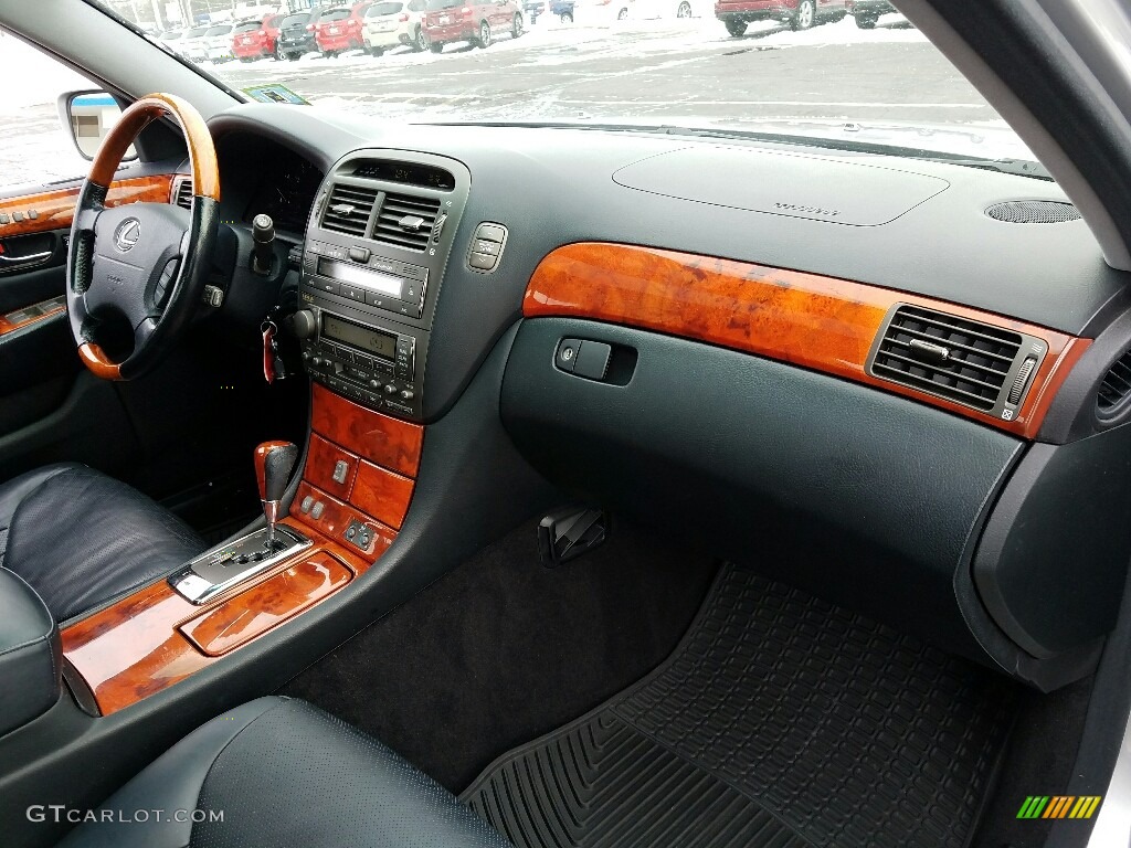 2005 LS 430 Sedan - Moonlight Pearl / Black photo #6