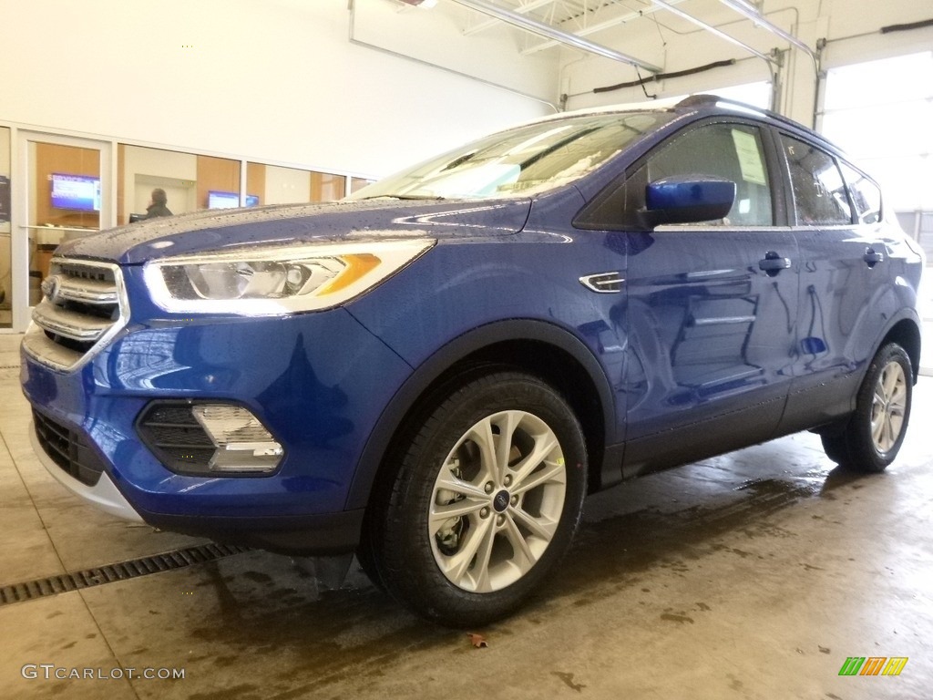 2017 Escape SE 4WD - Lightning Blue / Charcoal Black photo #5